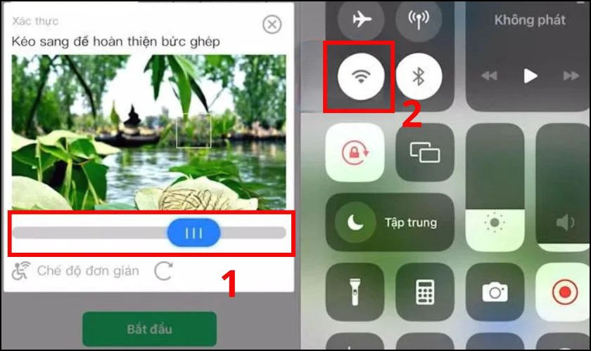 Cần thao tác nhanh để hệ thống chưa kịp xử lý yêu cầu