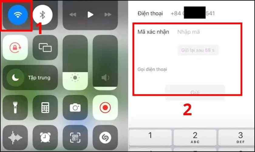 Cách đăng ký Wechat tắt mạng Wi-Fi
