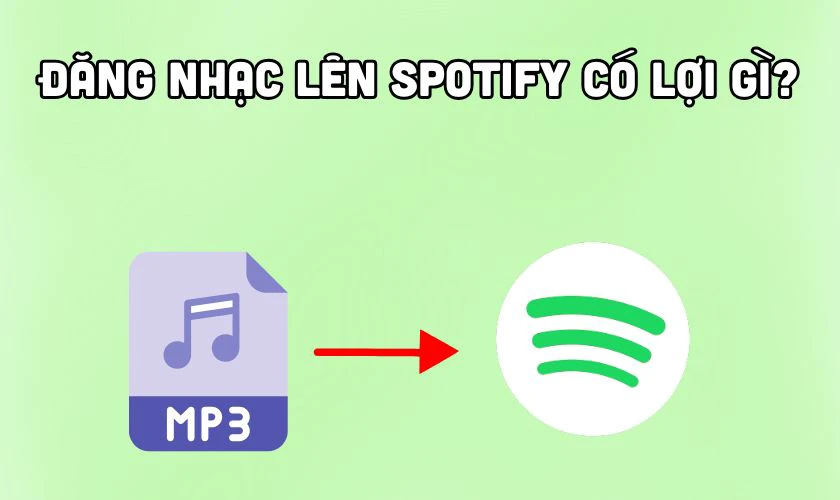 C&aacute;ch đăng nhạc l&ecirc;n Spotify c&oacute; lợi &iacute;ch g&igrave;?