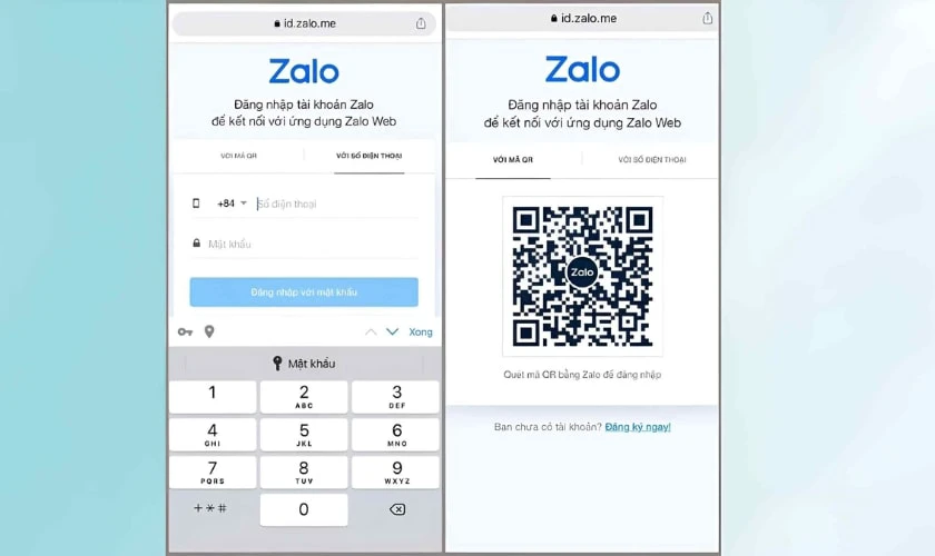 C&aacute;ch đăng nhập 2 Zalo tr&ecirc;n 1 điện thoại iPhone