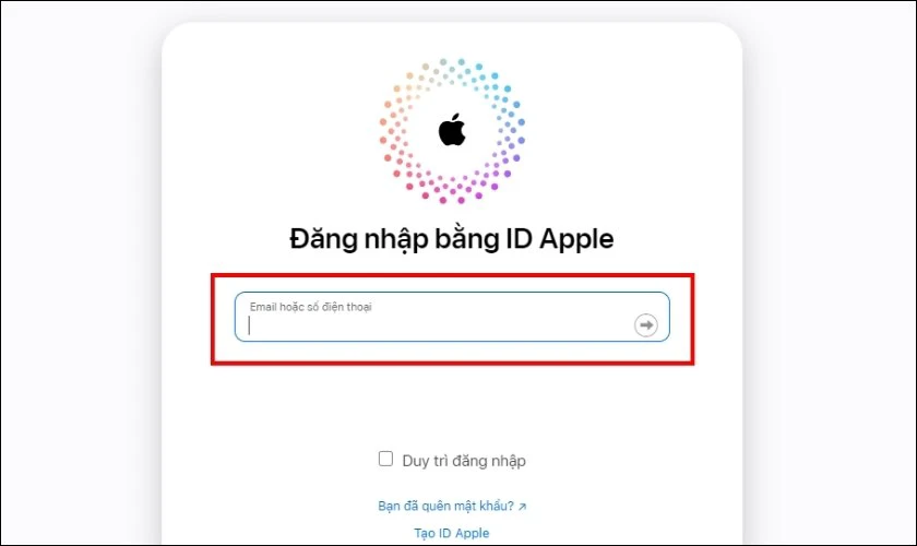 Đăng xuất ID Apple cũ trên máy tính Windows