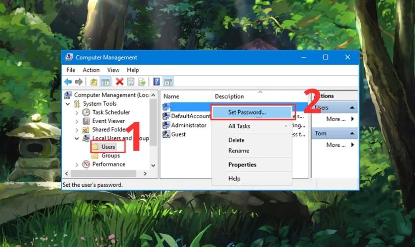 C&aacute;c c&aacute;ch đổi mật khẩu nhanh ch&oacute;ng tr&ecirc;n laptop