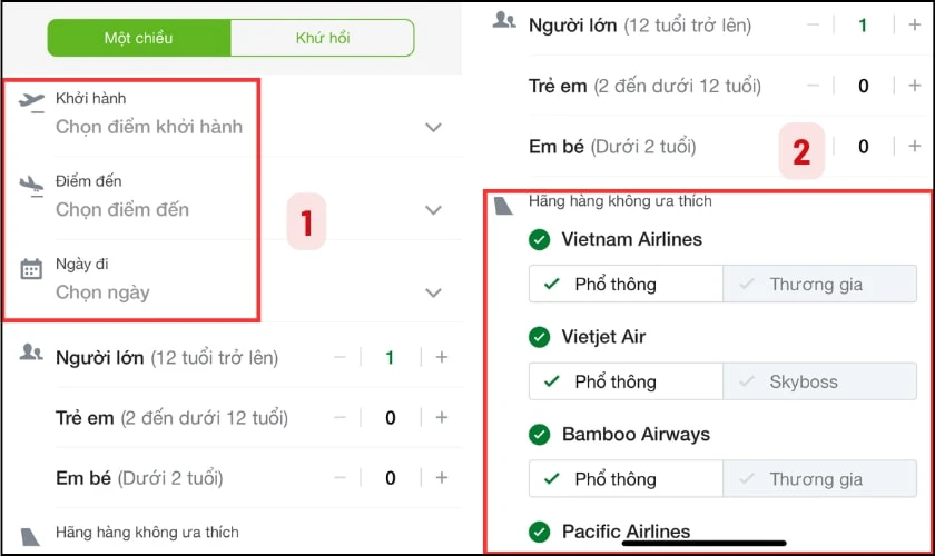 Cách đặt vé máy bay online giá rẻ bằng ứng dụng ngân hàng nhanh