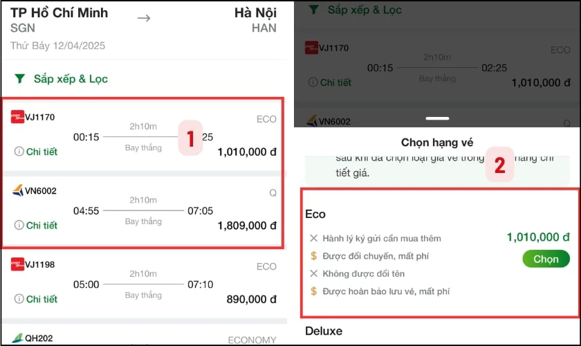 Cách đặt vé máy bay online giá rẻ bằng ứng dụng ngân hàng đơn giản