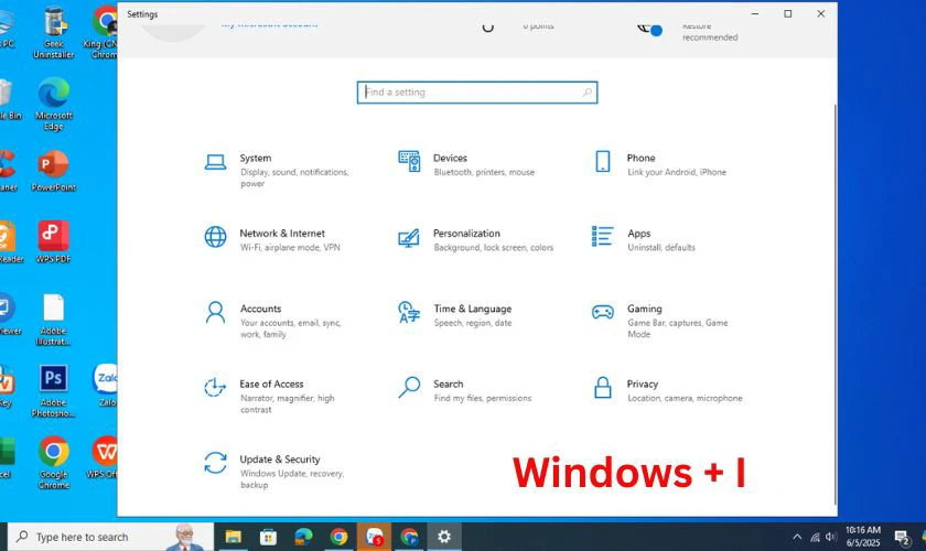 C&aacute;ch đổi h&igrave;nh nền m&aacute;y t&iacute;nh Win 11 trong Settings