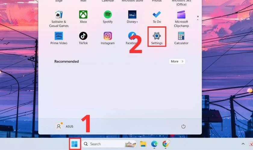 Đổi h&igrave;nh nền m&aacute;y t&iacute;nh Win 11 bằng c&aacute;ch chọn Background mới