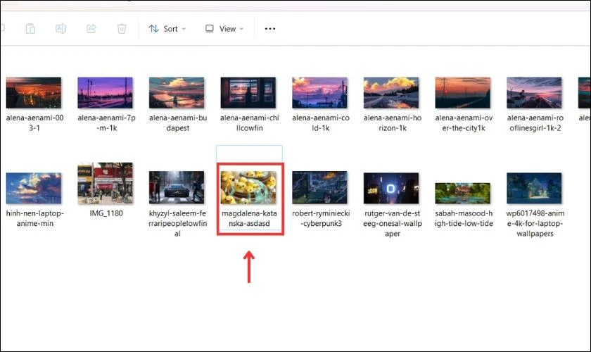 C&aacute;ch c&agrave;i đặt h&igrave;nh nền m&aacute;y t&iacute;nh trực tiếp tr&ecirc;n File ảnh c&oacute; sẵn bằng Ribbon