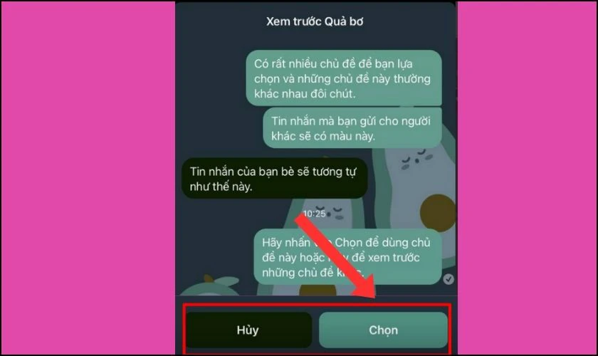 Nếu muốn đặt chủ đề n&agrave;y l&agrave;m h&igrave;nh nền, nhấn chọn