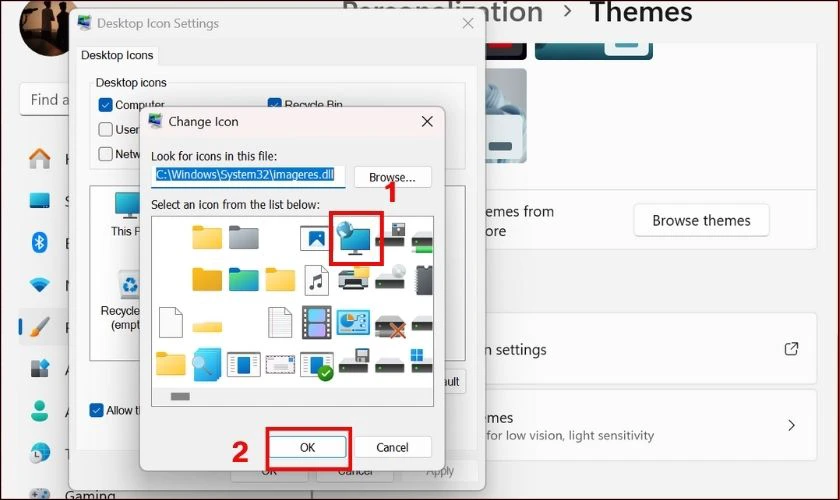 C&aacute;ch đổi icon tr&ecirc;n m&aacute;y t&iacute;nh Win 11 hiệu quả nhất