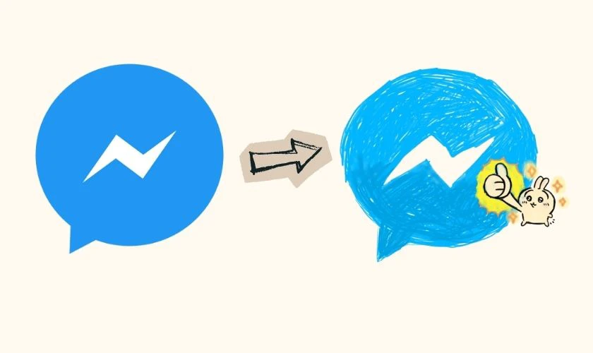 Cách đổi icon ứng dụng thành ảnh tự vẽ trên iPhone, Android