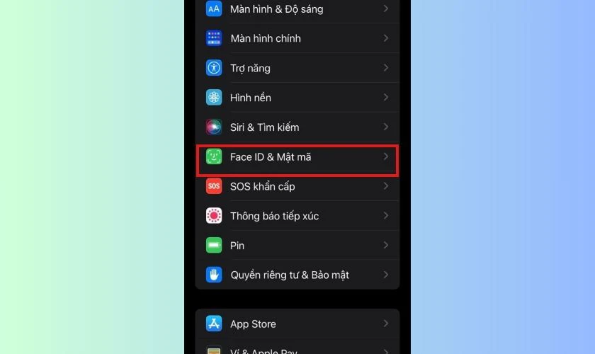 C&aacute;ch tắt mật khẩu tr&ecirc;n điện thoại iPhone