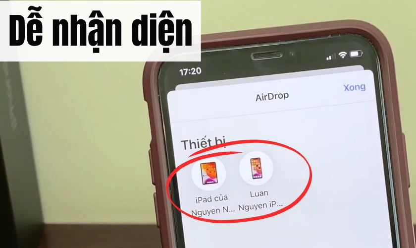 C&oacute; n&ecirc;n đổi t&ecirc;n AirDrop kh&ocirc;ng?