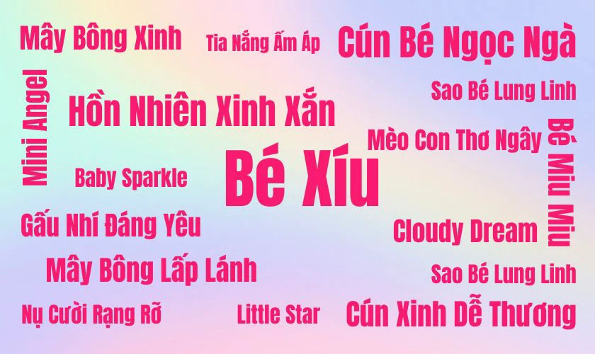 Gợi &yacute; t&ecirc;n AirDrop dễ thương nhất