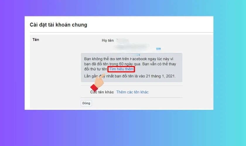 Nhấn v&agrave;o n&uacute;t T&igrave;m hiểu th&ecirc;m