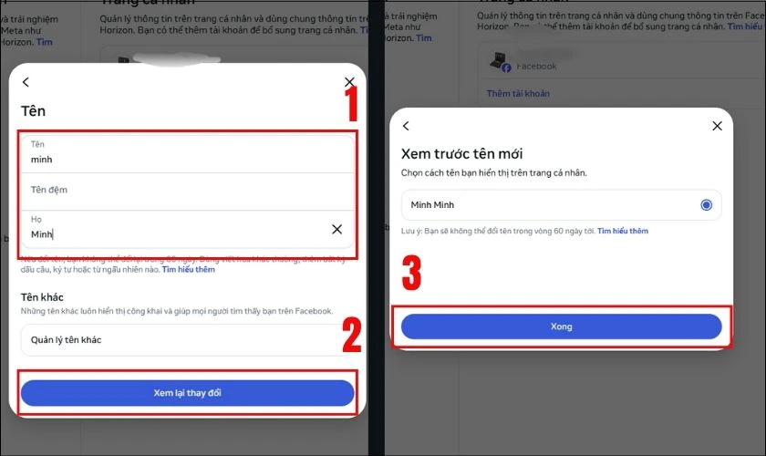 C&aacute;ch đổi t&ecirc;n Facebook tr&ecirc;n m&aacute;y t&iacute;nh