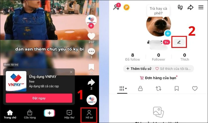 Cách đổi tên TikTok bằng điện thoại