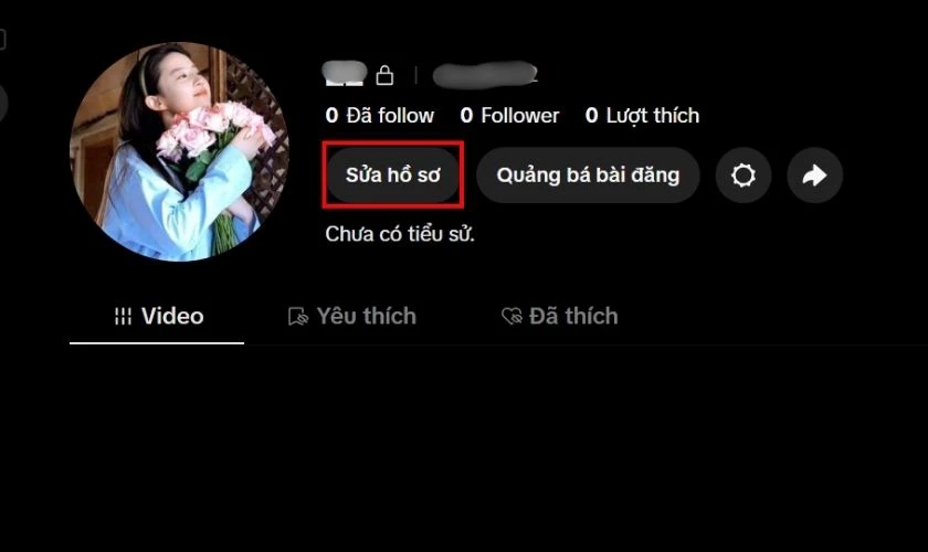 Chỉnh sửa hồ sơ