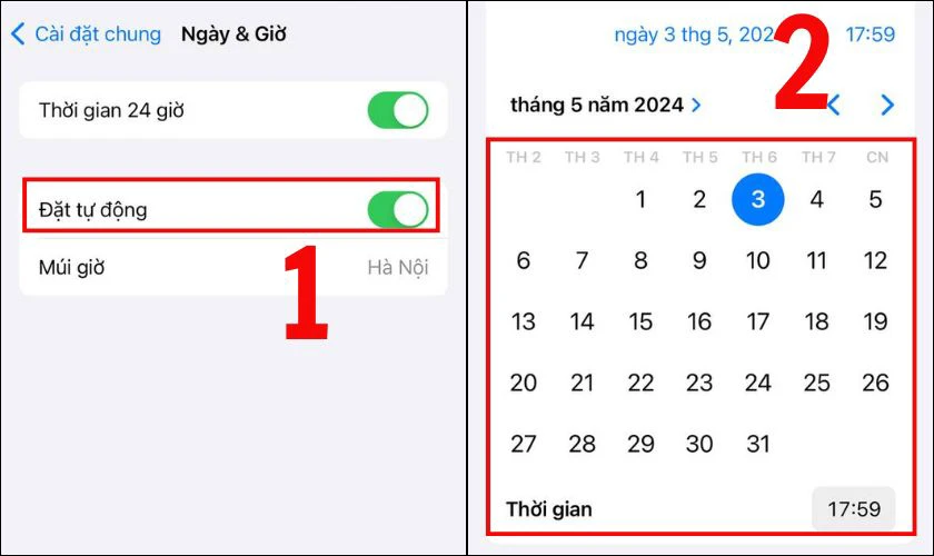 Tắt Đặt tự động v&agrave; chọn một ng&agrave;y sau 30 ng&agrave;y kể từ lần thay đổi t&ecirc;n trước đ&oacute; tr&ecirc;n TikTok