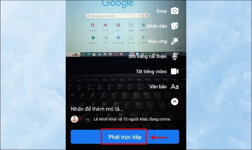 Chọn ph&aacute;t trực tiếp ngay