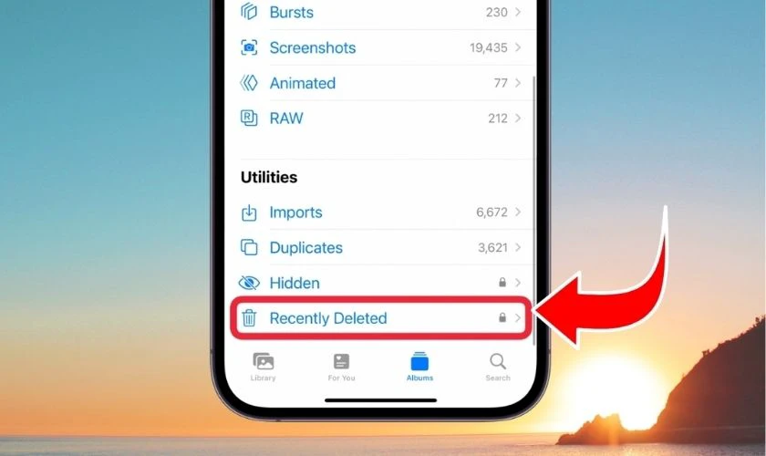 Xóa ảnh và video không cần thiết
