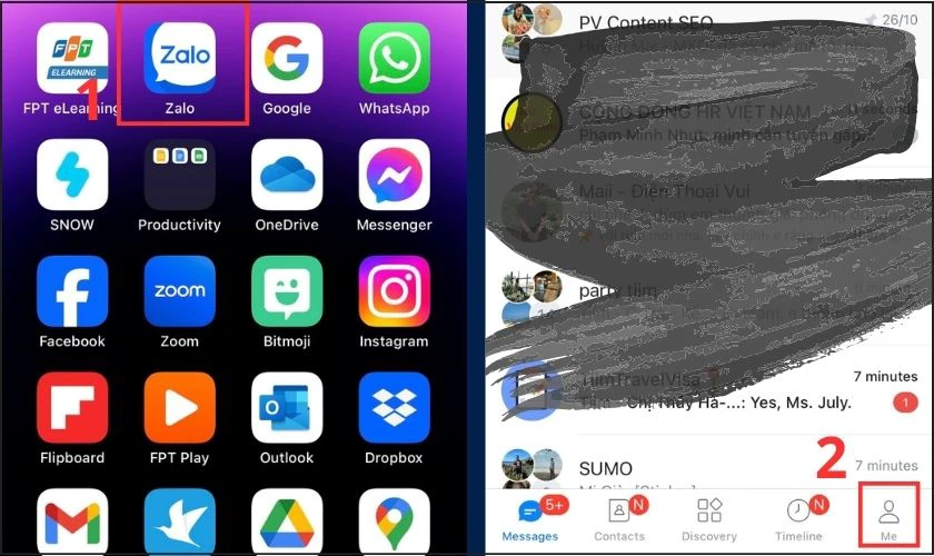 Giải ph&oacute;ng dung lượng Zalo bằng c&aacute;ch x&oacute;a bộ nhớ đệm