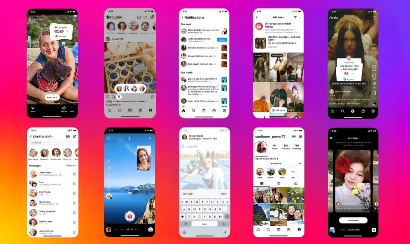 Điểm nổi bật của mạng x&atilde; hội Instagram