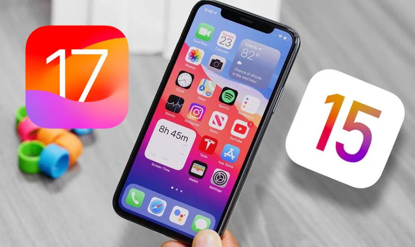 Lưu &yacute; quan trọng khi hạ iOS 17 xuống 15&nbsp;
