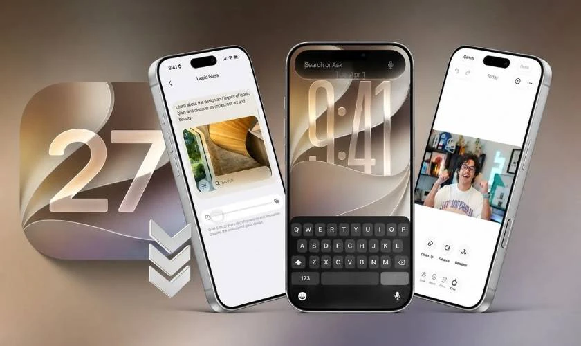 Có nên hạ cấp iOS 27 xuống phiên bản thấp hơn