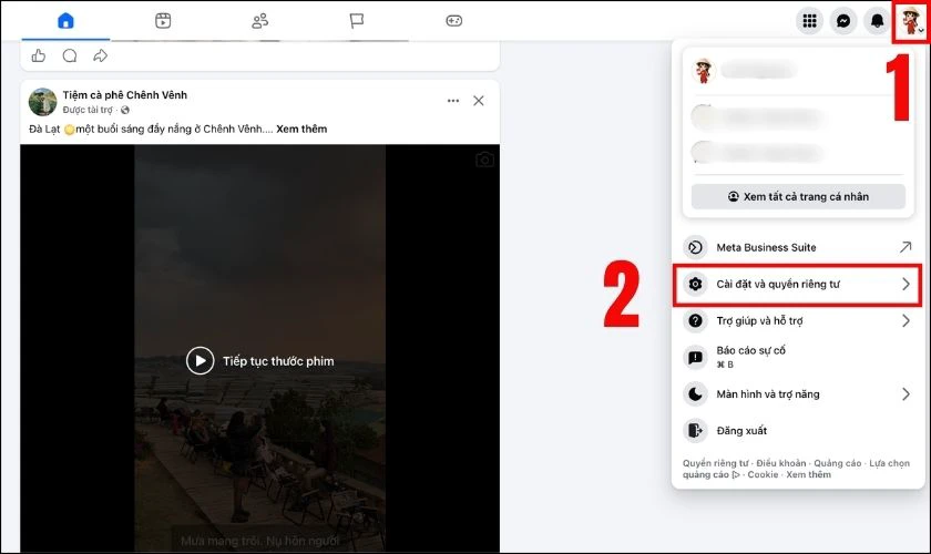 Cách hiển thị số người theo dõi trên Facebook trên máy tính