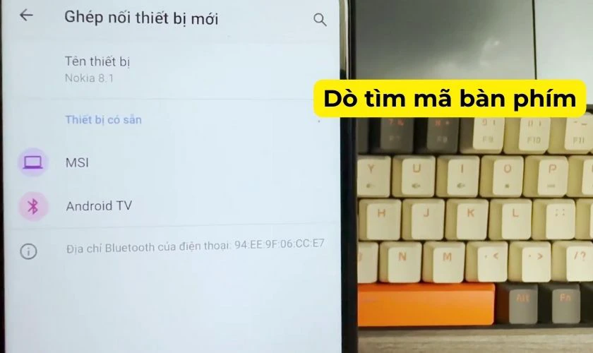 Cách kết nối bàn phím Bluetooth với điện thoại Android