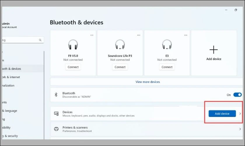 Đổi cổng USB hoặc kết nối lại Bluetooth