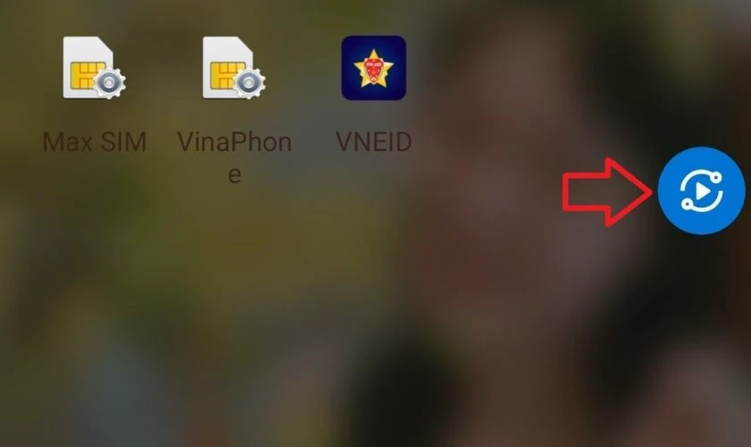 Tr&ecirc;n điện thoại xuất hiện icon Smart View l&agrave; th&agrave;nh c&ocirc;ng