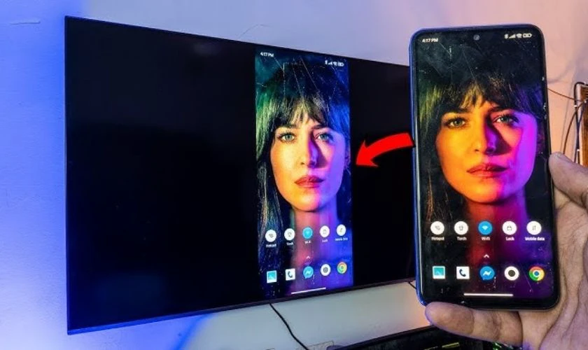 Kết nối điện thoại với TV mang lại nhiều tiện &iacute;ch khi sử dụng