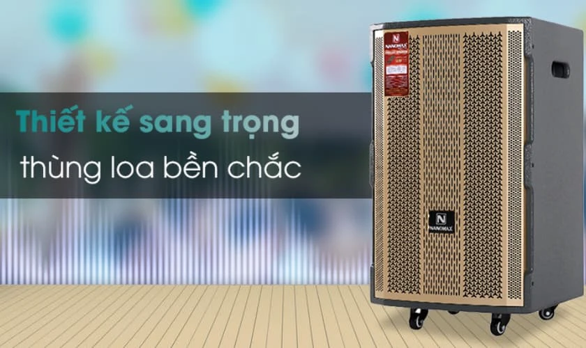 Loa k&eacute;o Karaoke Nanomax