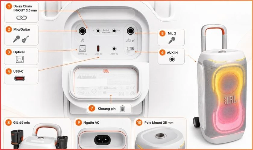 Cách kết nối micro có dây với loa Bluetooth