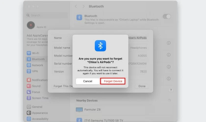 Lỗi đối với MacBook