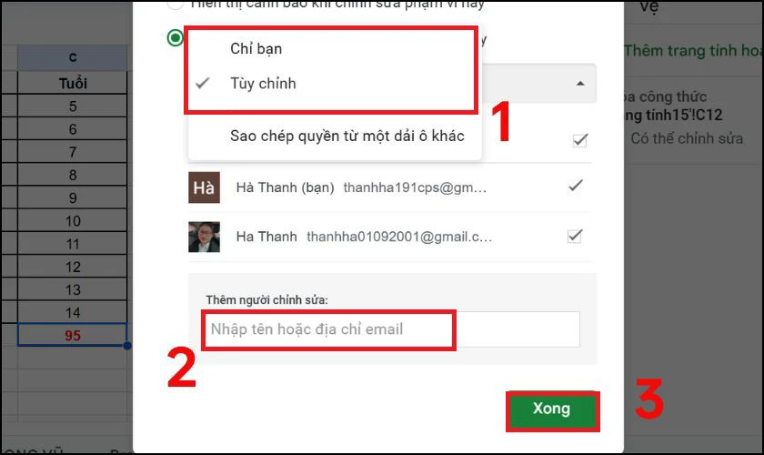 Tùy chỉnh