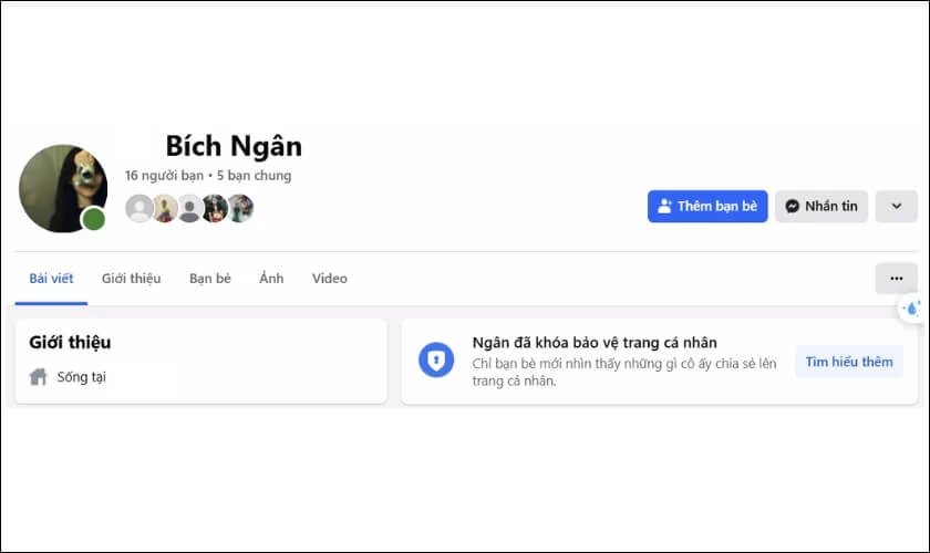 Ảnh đại diện v&agrave; ảnh b&igrave;a vẫn c&ocirc;ng khai