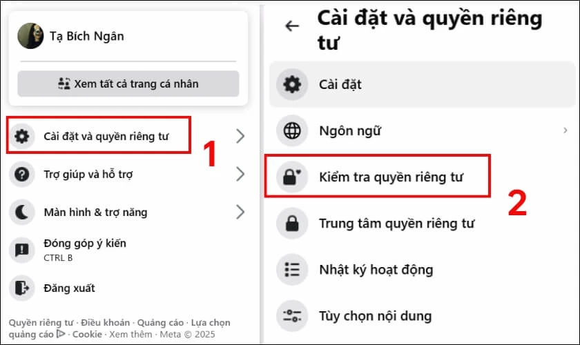 C&aacute;ch kh&oacute;a trang c&aacute; nh&acirc;n Facebook tr&ecirc;n m&aacute;y t&iacute;nh tạm thời