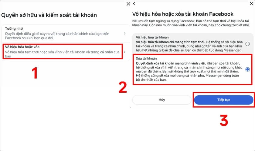 C&aacute;ch kh&oacute;a trang c&aacute; nh&acirc;n Facebook tr&ecirc;n m&aacute;y t&iacute;nh vĩnh viễn