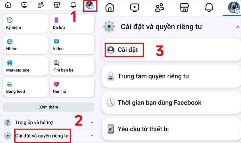 C&aacute;ch kh&oacute;a trang c&aacute; nh&acirc;n Facebook tr&ecirc;n điện thoại