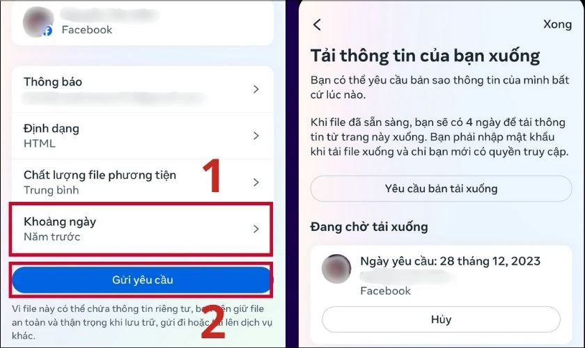 Cách lấy lại tin nhắn đã xóa trên Messenger iPhone