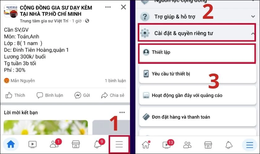 Cách khôi phục tin nhắn đã xóa trên Messenger bằng điện thoại Android