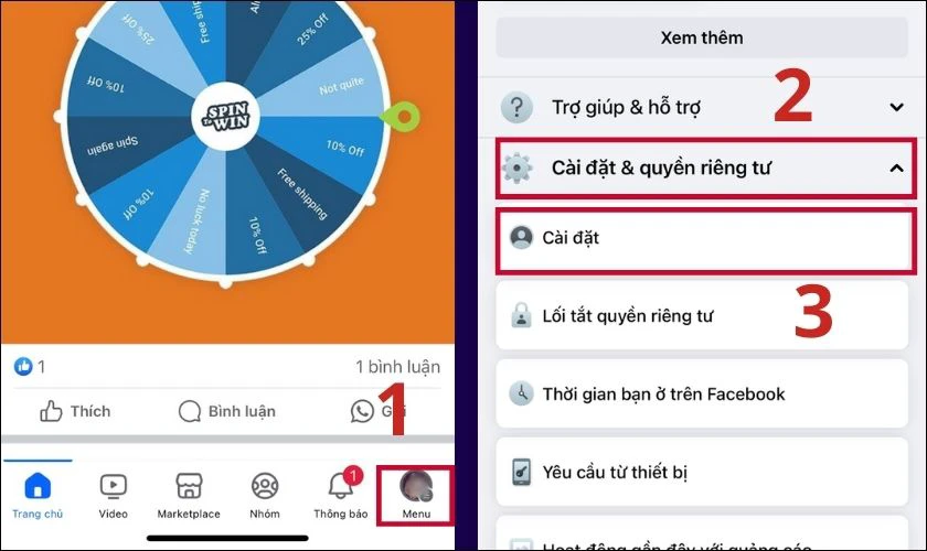 Cách lấy lại tin nhắn đã xóa trên Messenger iPhone
