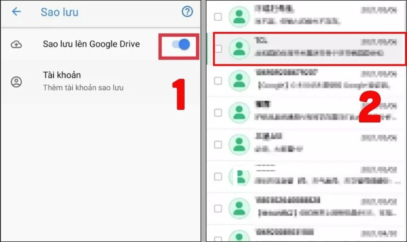 Kiểm tra xem tin nhắn SMS đã được sao lưu lên Google Drive chưa