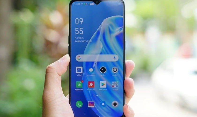 Cách test điện thoại OPPO cũ qua màn hình