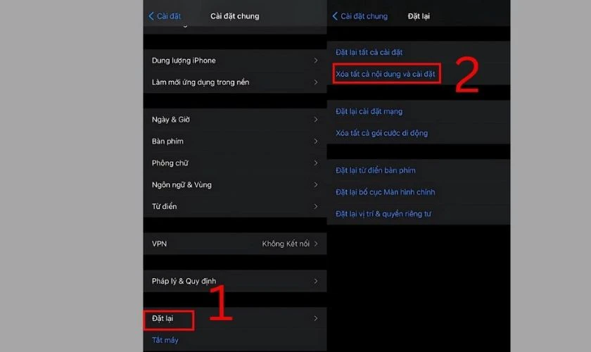 Kiểm tra iCloud và Khóa kích hoạt