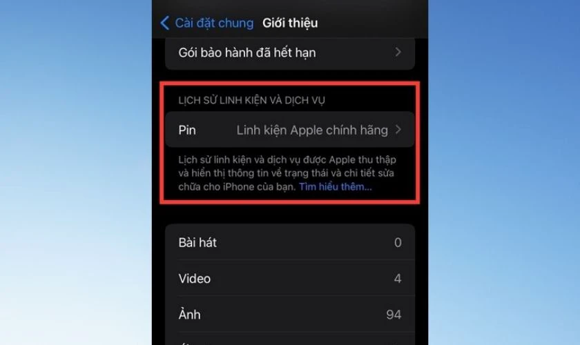 Cách kiểm tra iPhone có bị thay camera không chuẩn xác
