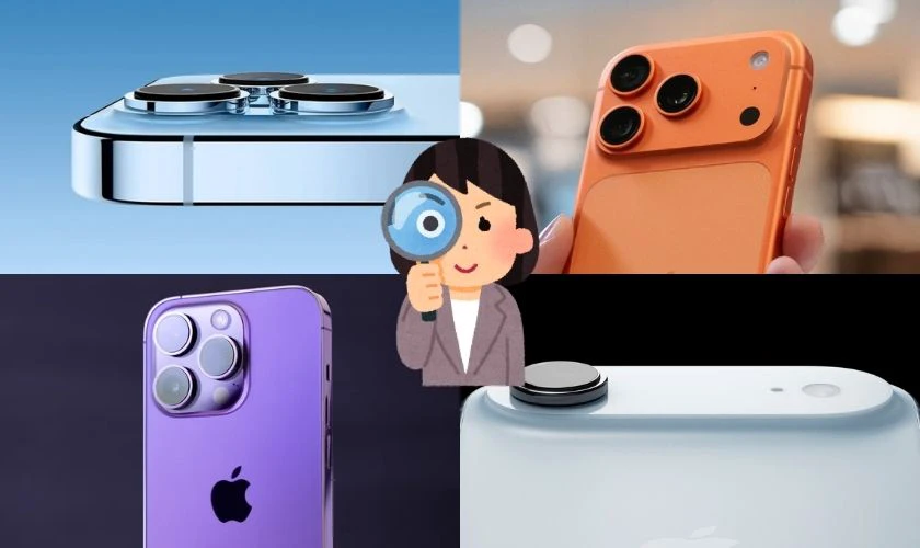 Quan sát ngoại quan cụm camera