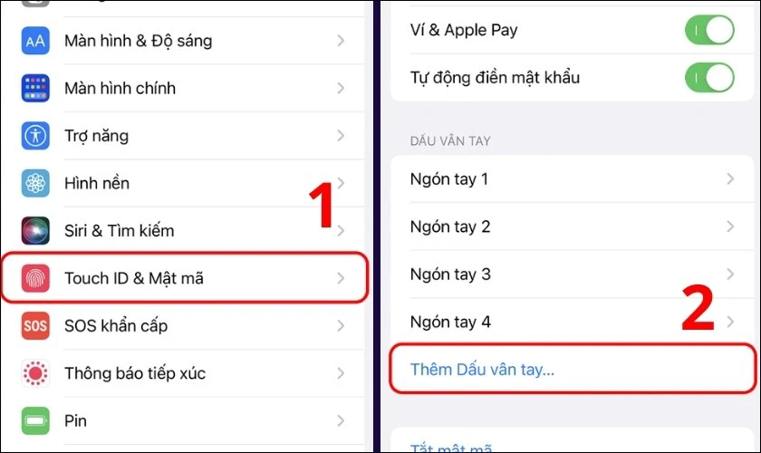 Cách kiểm tra Touch ID iPhone cũ